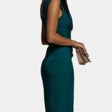 Elegantní Večerní Šaty SV Dekoltem Pro Dlouhý Krk Pro Ženu