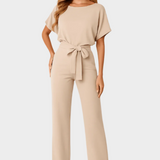 Elegantní Celotělový Overál se Závazovacím Páskem Unisex