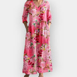 Květinové Šaty S Plynulou Siluetou Pro Romantický Vzduch