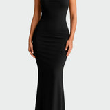 Saténové Šaty S Otevřeným Zády Elegantní A Romantické